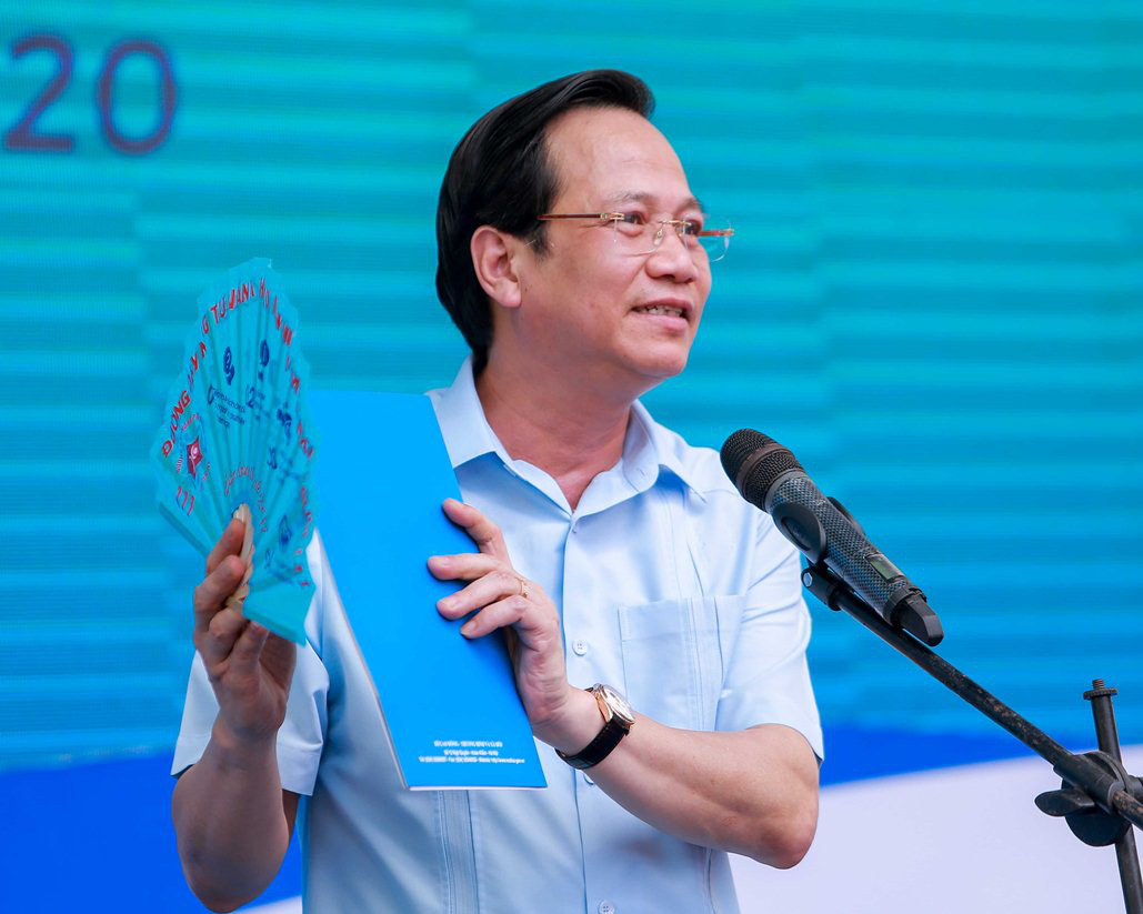 Bộ trưởng Đào Ngọc Dung phát động chương trình nói không với xâm hại trẻ em - Ảnh 8.