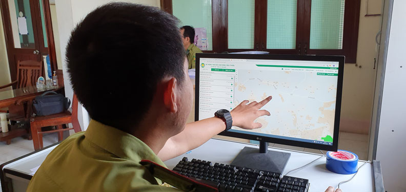 Chặn ch&aacute;y rừng nhờ ảnh vệ tinh - Ảnh 1.