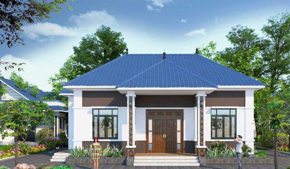 10 mẫu biệt thự vườn từ 500 triệu được ưa chuộng nhất hiện nay - Ảnh 10.