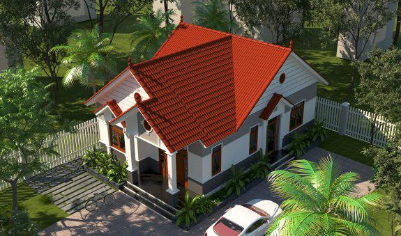 10 mẫu biệt thự vườn từ 500 triệu được ưa chuộng nhất hiện nay - Ảnh 9.