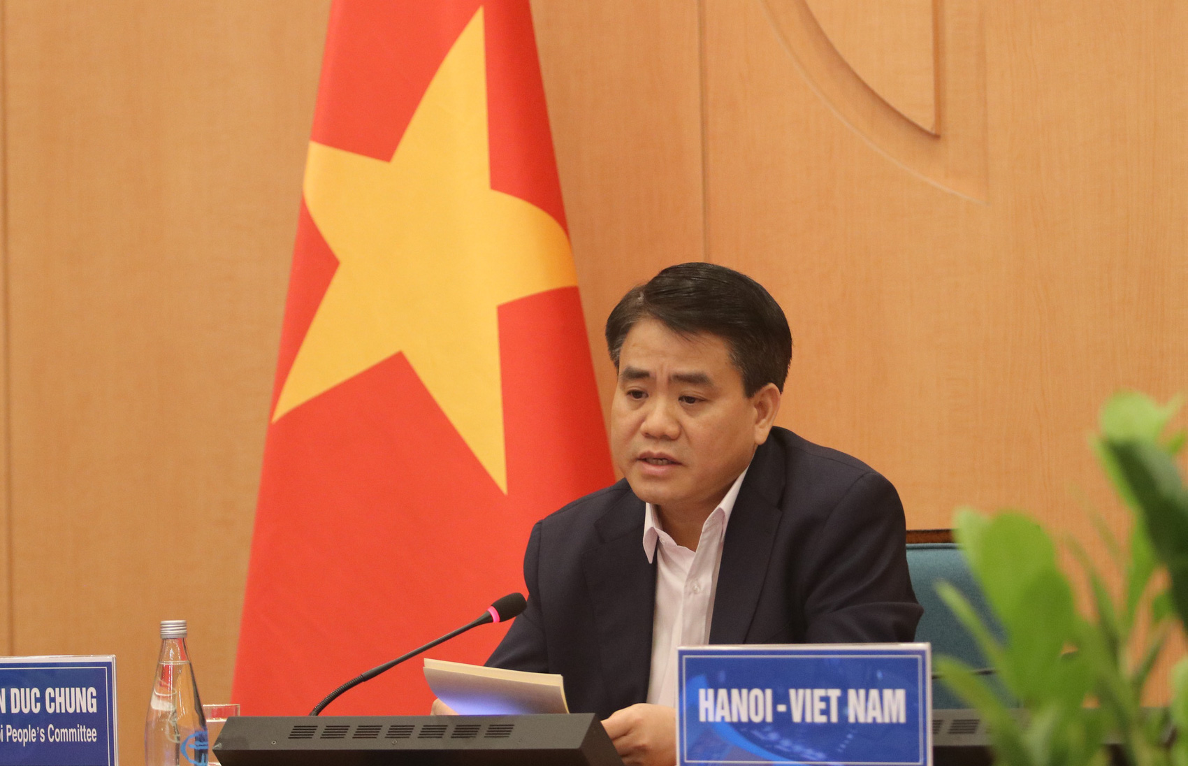 Chủ tịch Hà Nội chia sẻ kinh nghiệm chống dịch Covid-19 với Thị trưởng 40 thành phố
