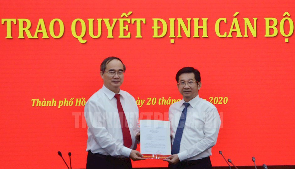 Ban Bí thư chuẩn y ông Dương Ngọc Hải làm Ủy viên Ban Thường vụ Thành ủy TP HCM
