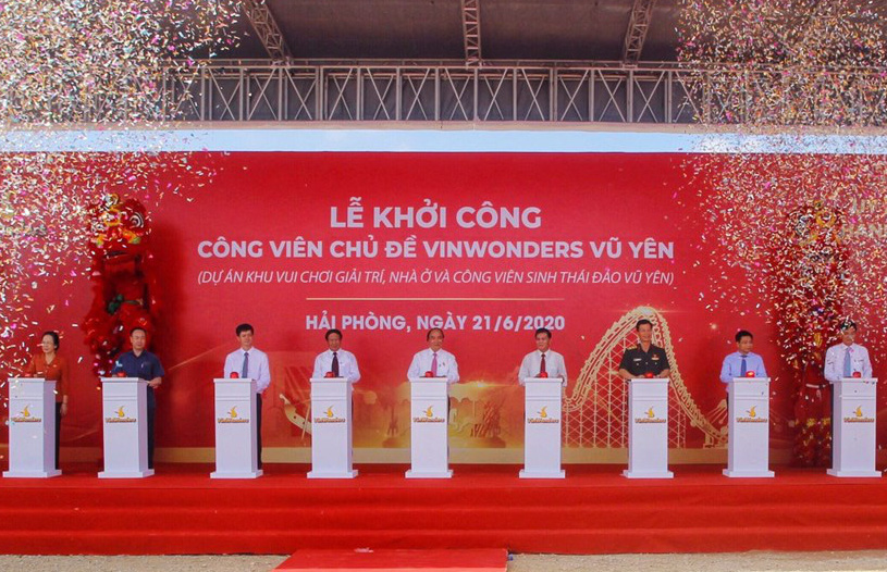 Vingroup đầu tư hơn 1 tỉ USD xây dựng công viên chủ đề ở Hải Phòng - Ảnh 1.