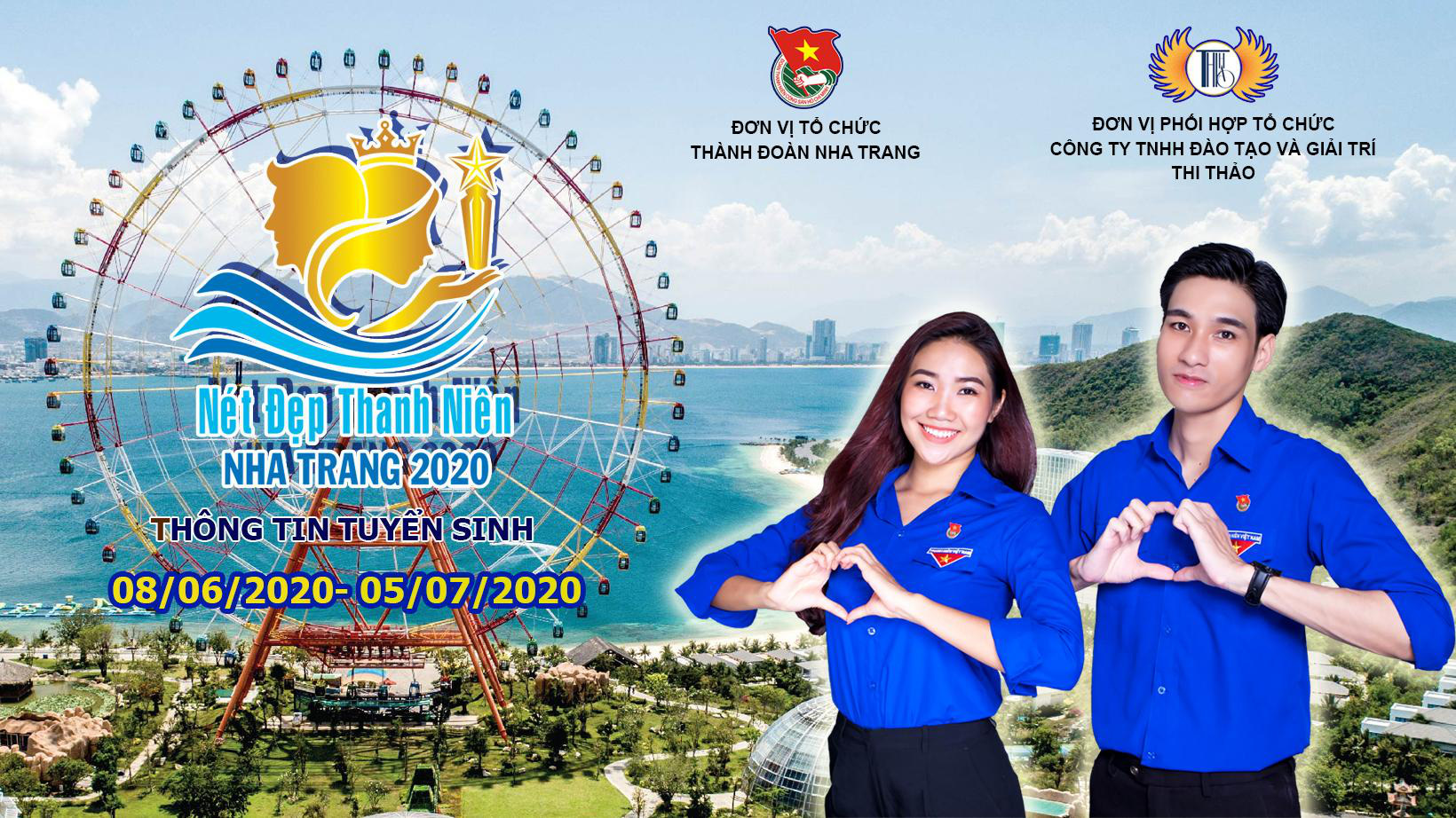 Cùng Thành đoàn Nha Trang tổ chức cuộc thi "Nét đẹp thanh niên Nha Trang 2020"