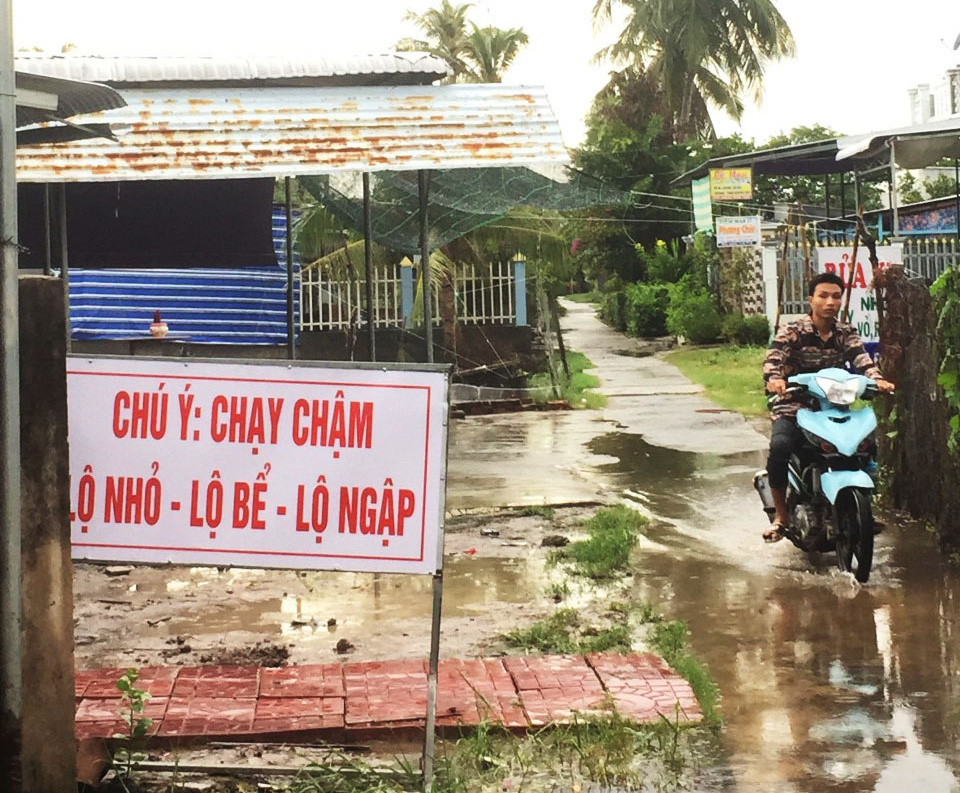 Diễn biến mới vụ 1 hộ dân bị xã mời lên làm việc vì đặt biển cảnh báo nguy hiểm