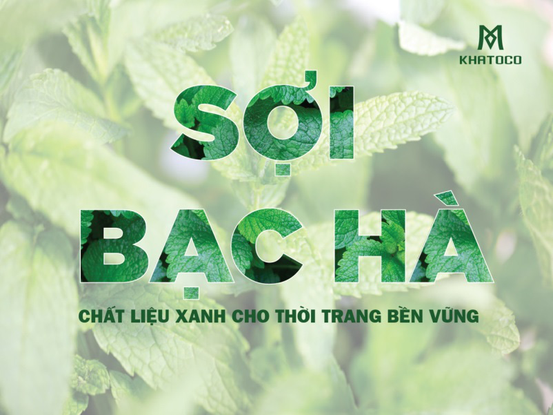 Thời trang KHATOCO ra mắt dòng sản phẩm mới chất liệu xanh – áo sơ mi sợi bạc hà