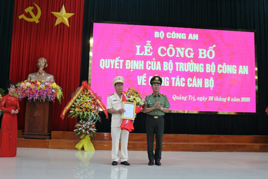 Quảng Trị c&oacute; t&acirc;n Gi&aacute;m đốc C&ocirc;ng an tỉnh - Ảnh 1.