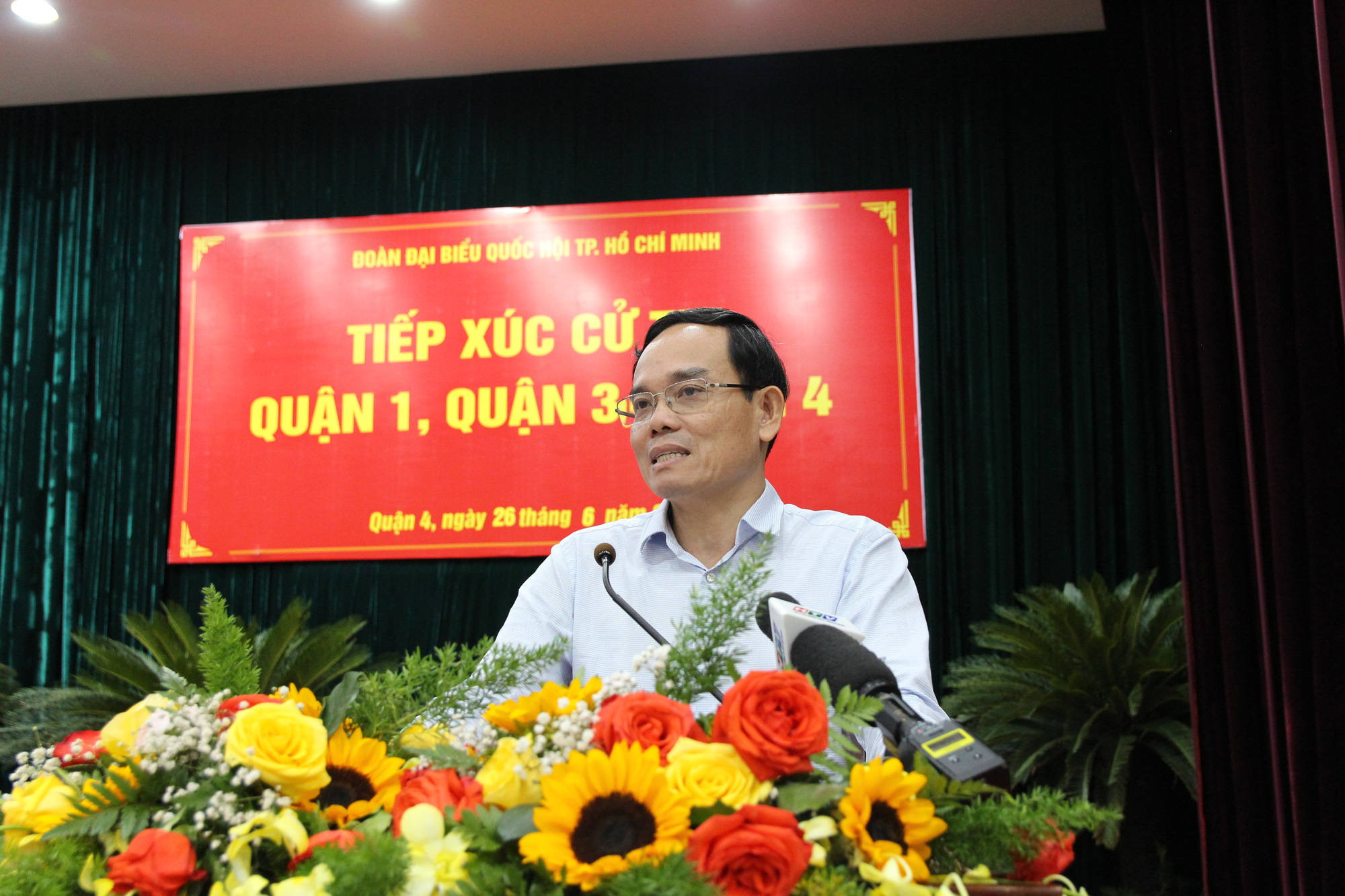 Ông Trần Lưu Quang nói về Khu Đô thị mới Thủ Thiêm