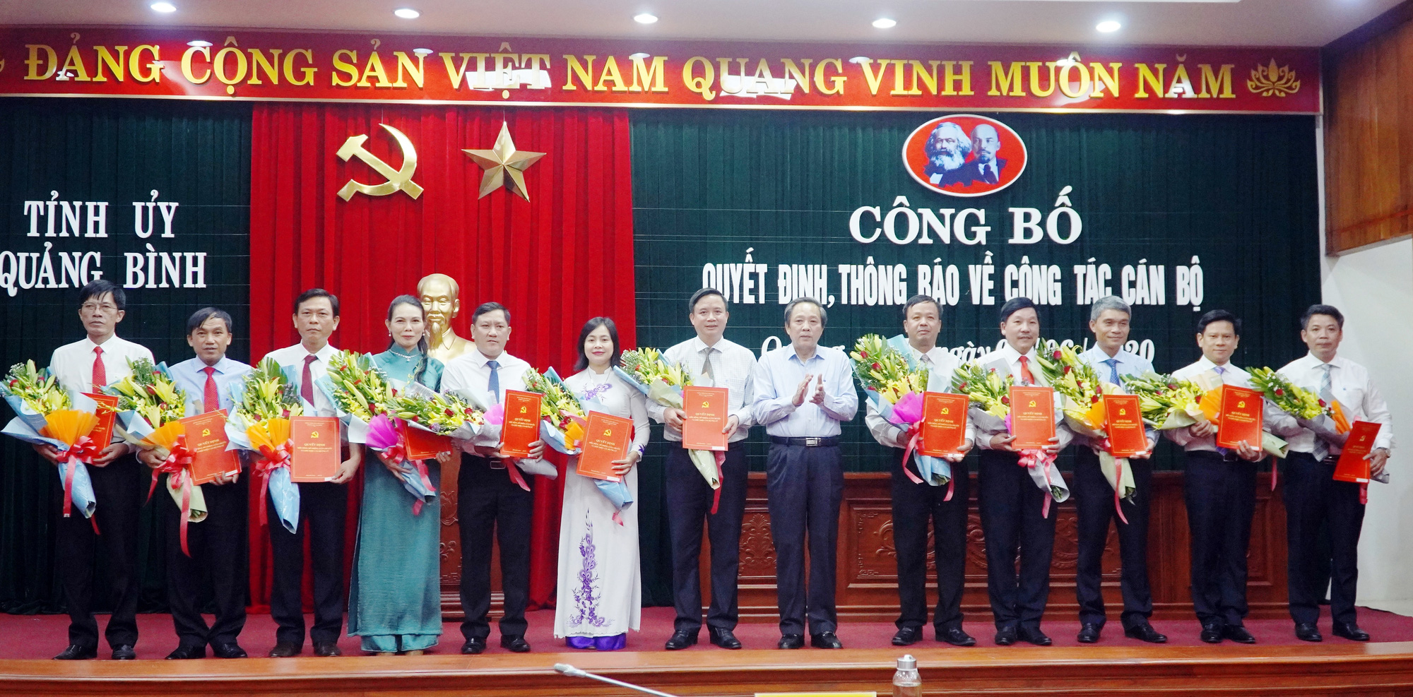 Quảng Bình: Điều động, bổ nhiệm 25 cán bộ, lãnh đạo chủ chốt