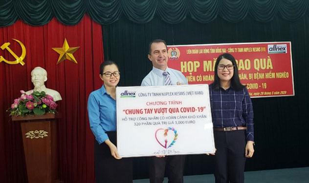 Đồng Nai: Hỗ trợ đo&agrave;n vi&ecirc;n - lao động kh&oacute; khăn - Ảnh 1.