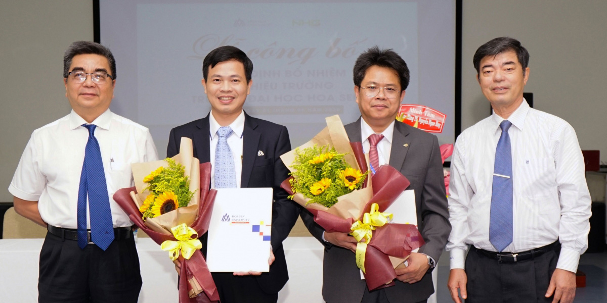 Trường Đại học Hoa Sen bổ nhiệm Ph&oacute; hiệu trưởng - Ảnh 1.