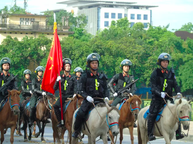 Bộ trưởng T&ocirc; L&acirc;m n&oacute;i về Đo&agrave;n Cảnh s&aacute;t cơ động kỵ binh - Ảnh 2.