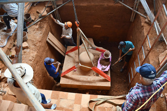 Phát hiện di vật quý ở Mỹ Sơn
