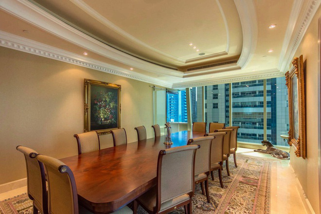 Căn penthouse c&oacute; n&uacute;t bấm điều trực thăng của Roger Federer ở Dubai - Ảnh 7.