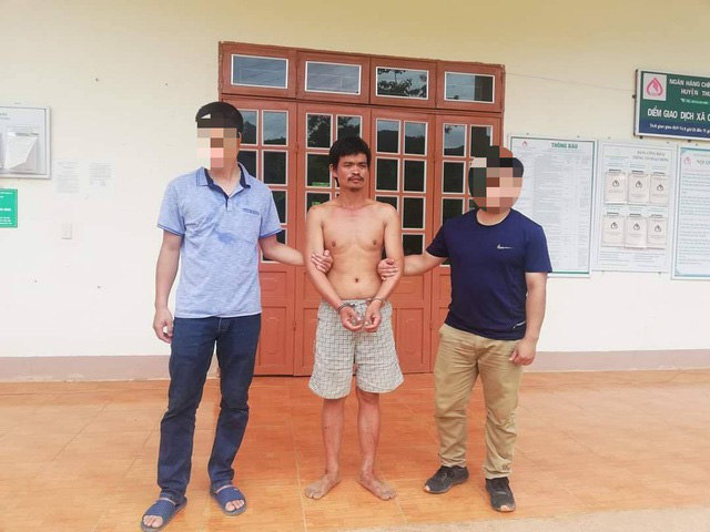 Bắt được nghi phạm đánh chết hàng xóm, bỏ trốn vào rừng