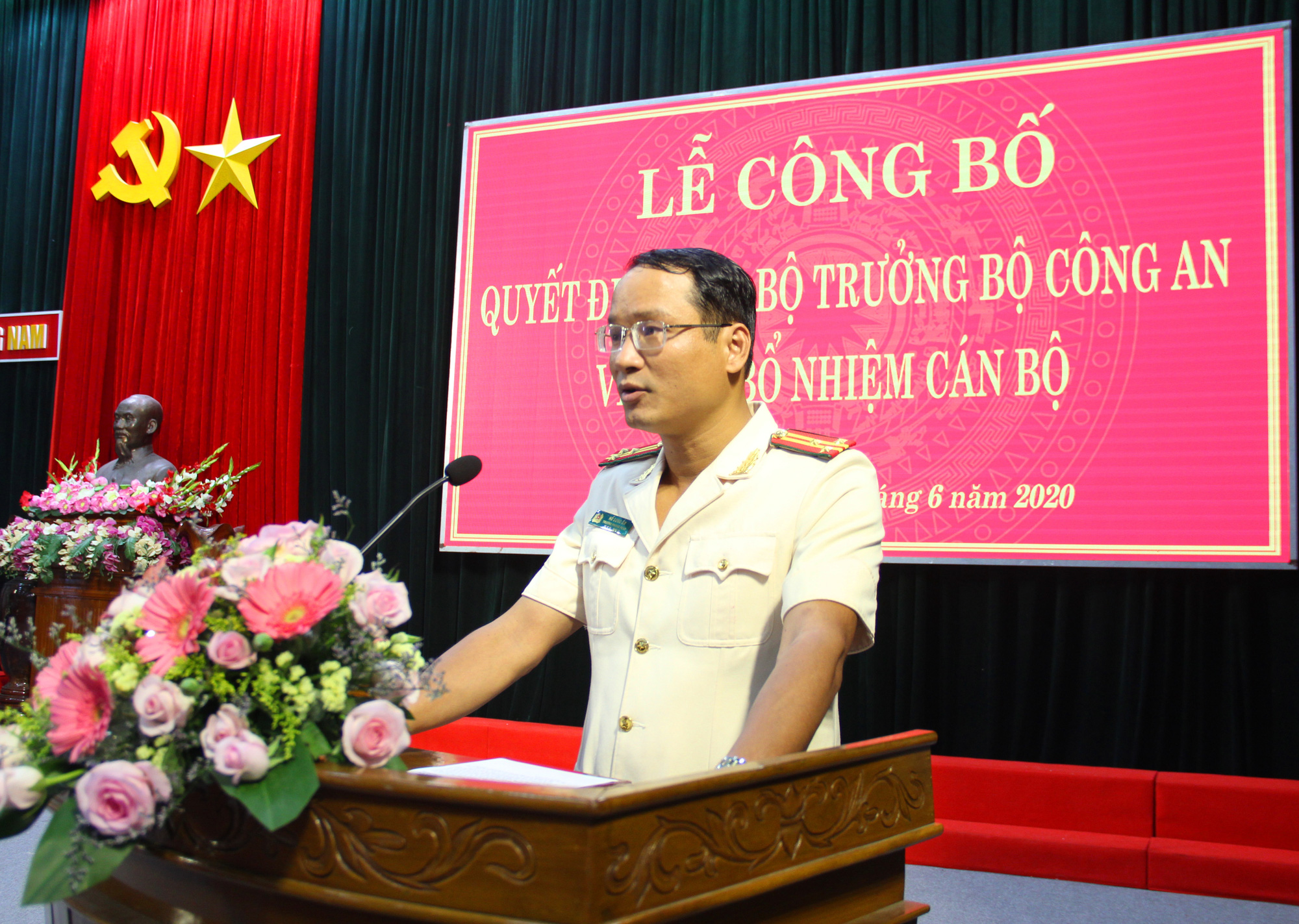 Quảng Nam có tân Phó Giám đốc Công an tỉnh 42 tuổi