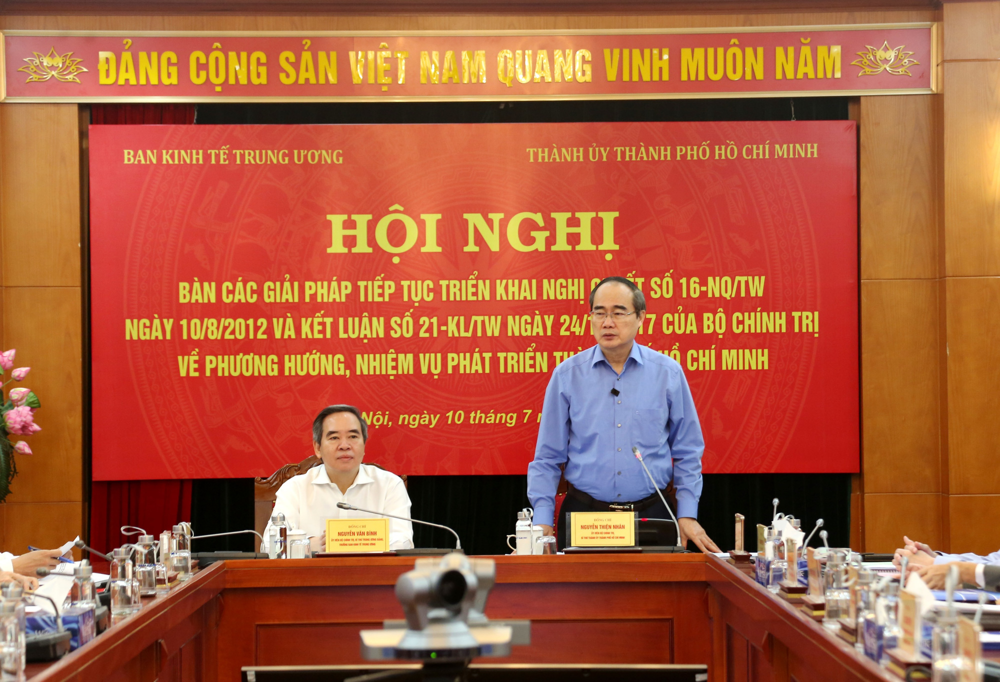 Ban Kinh tế Trung ương ủng hộ việc tăng tỷ lệ điều tiết ngân sách cho TP HCM