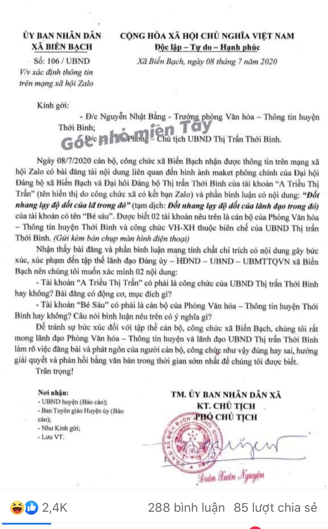 Diễn biến bất ngờ vụ &ldquo;đốt nhang lạy độ dốt...&rdquo;  - Ảnh 4.