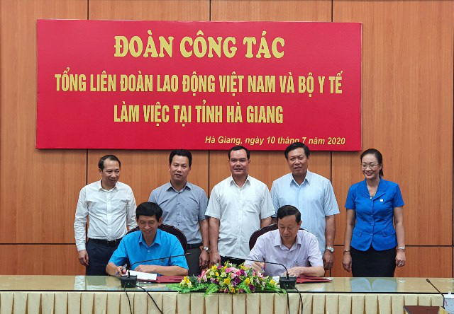 Bộ Y tế và Tổng LĐLĐ Việt Nam phối hợp nâng cao sức khỏe cho người lao động