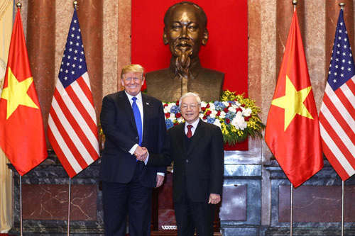 Tổng B&iacute; thư, Chủ tịch nước v&agrave; Tổng thống Donald Trump n&oacute;i về kỳ t&iacute;ch đặc biệt 25 năm - Ảnh 1.