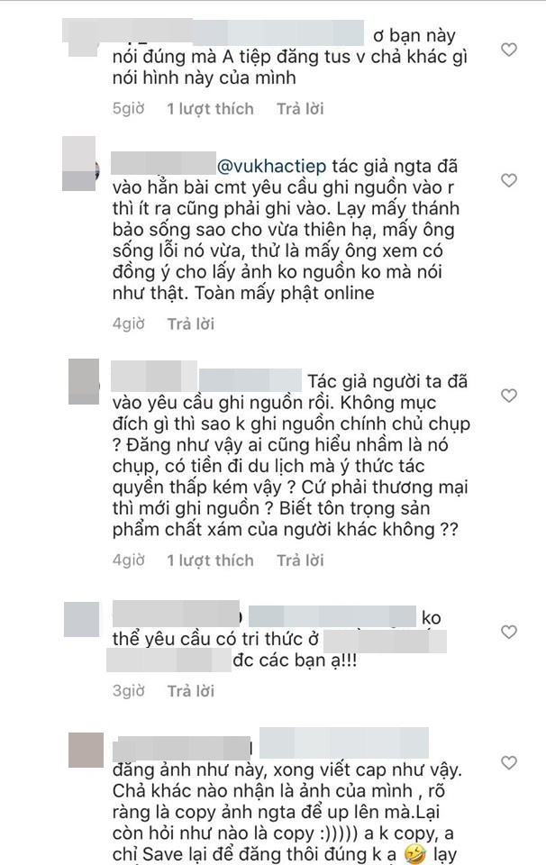 X&agrave;i ảnh ch&ugrave;a, Vũ Khắc Tiệp c&ograve;n bực bội khi bị t&aacute;c giả nhắc nhở - Ảnh 2.