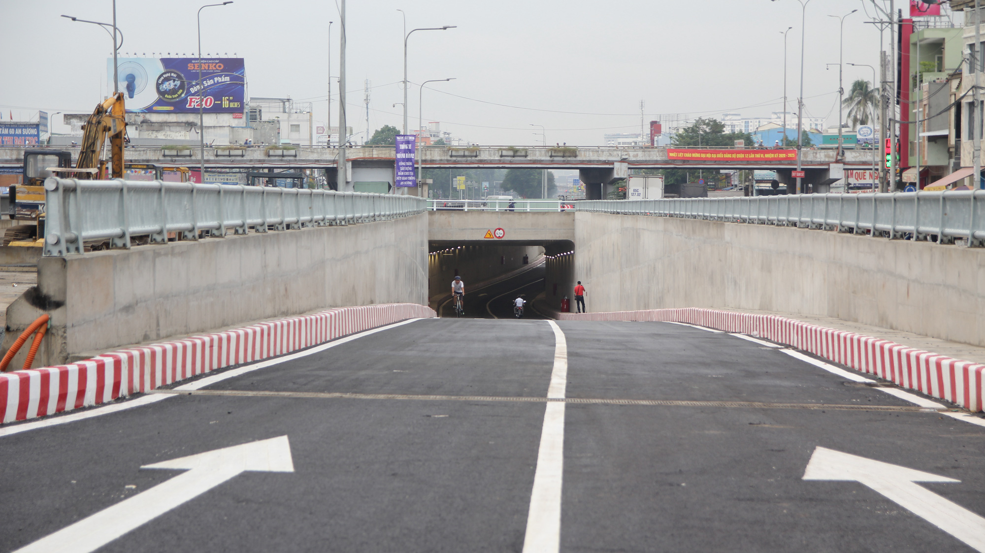 TP HCM: Thông xe hầm chui N2 nút giao thông An Sương - Ảnh 1.