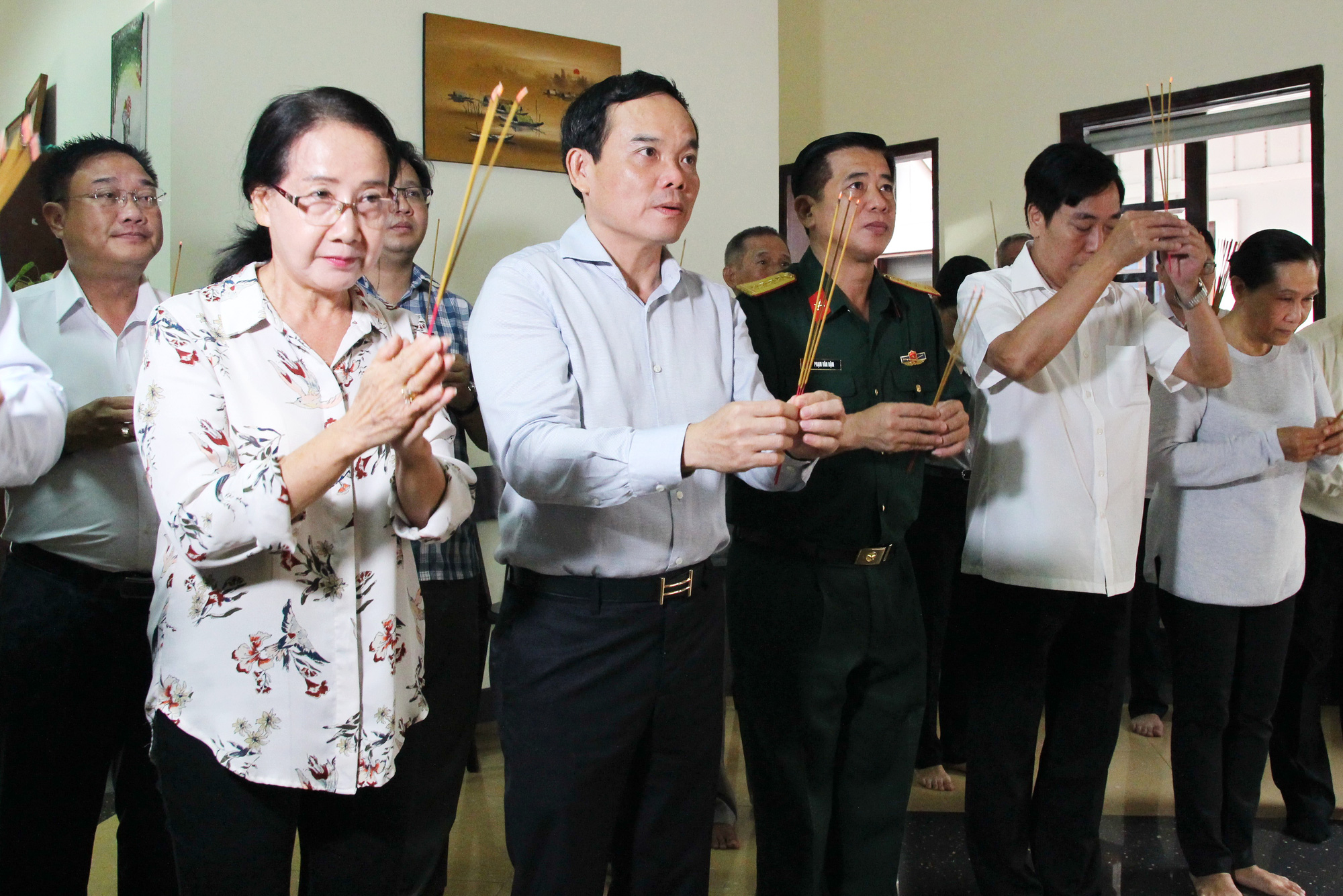 TP HCM dâng hương kỷ niệm 100 năm ngày sinh ông Phan Kiệm