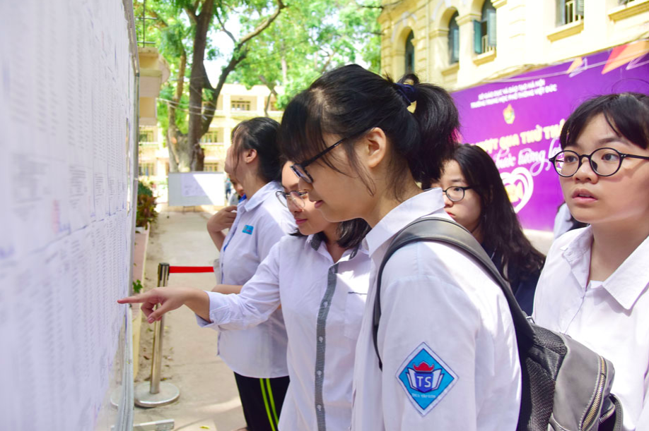89.000 thí sinh Hà Nội thi môn đầu tiên vào lớp 10 công lập