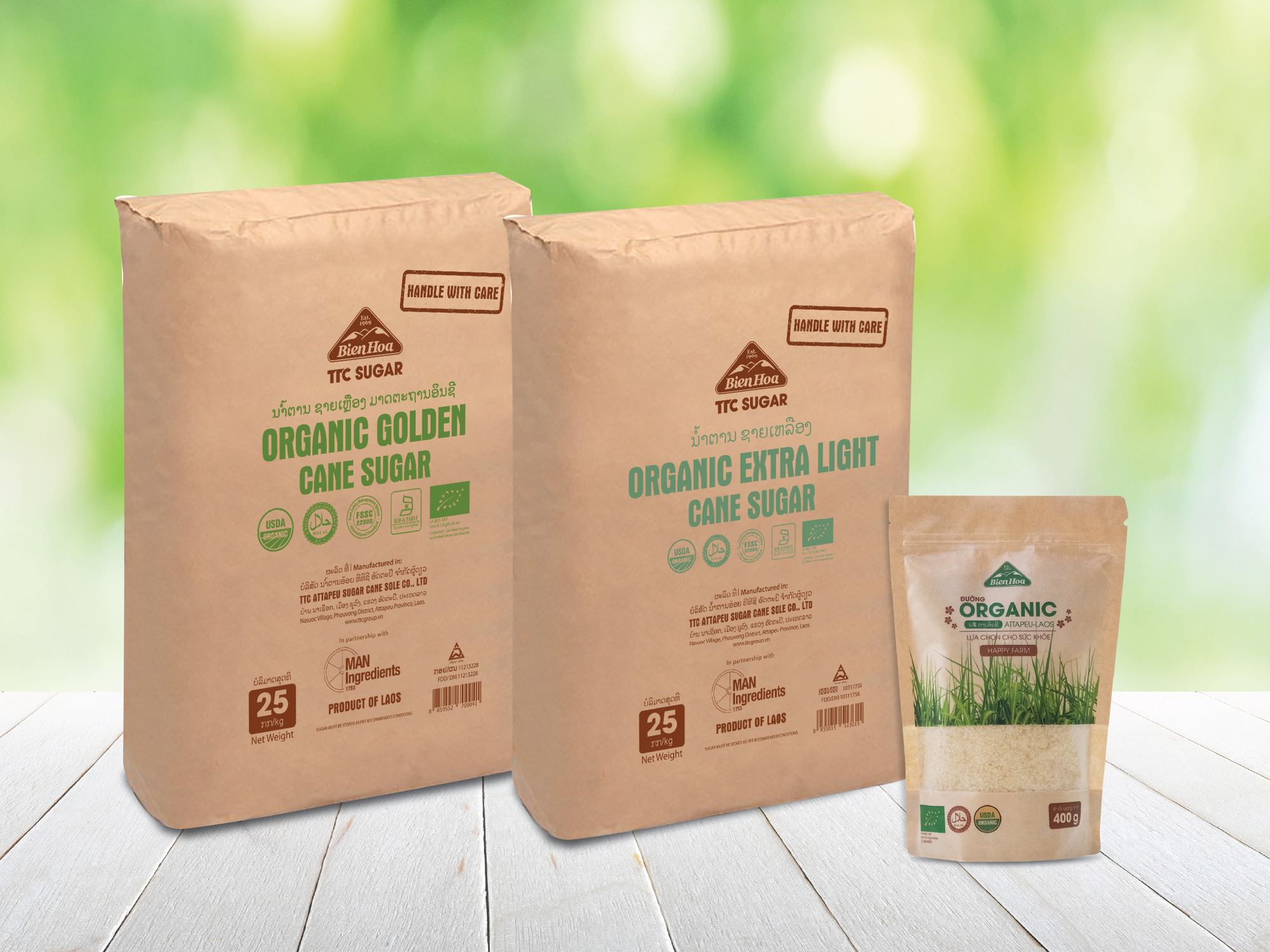 TTC Sugar tiếp tục mở rộng vùng nguyên liệu trồng mía organic tại Attapeu, Lào