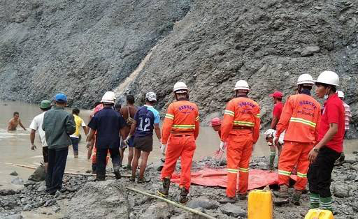 Myanmar: Sạt lở kinh hoàng tại mỏ ngọc bích, ít nhất 113 người chết