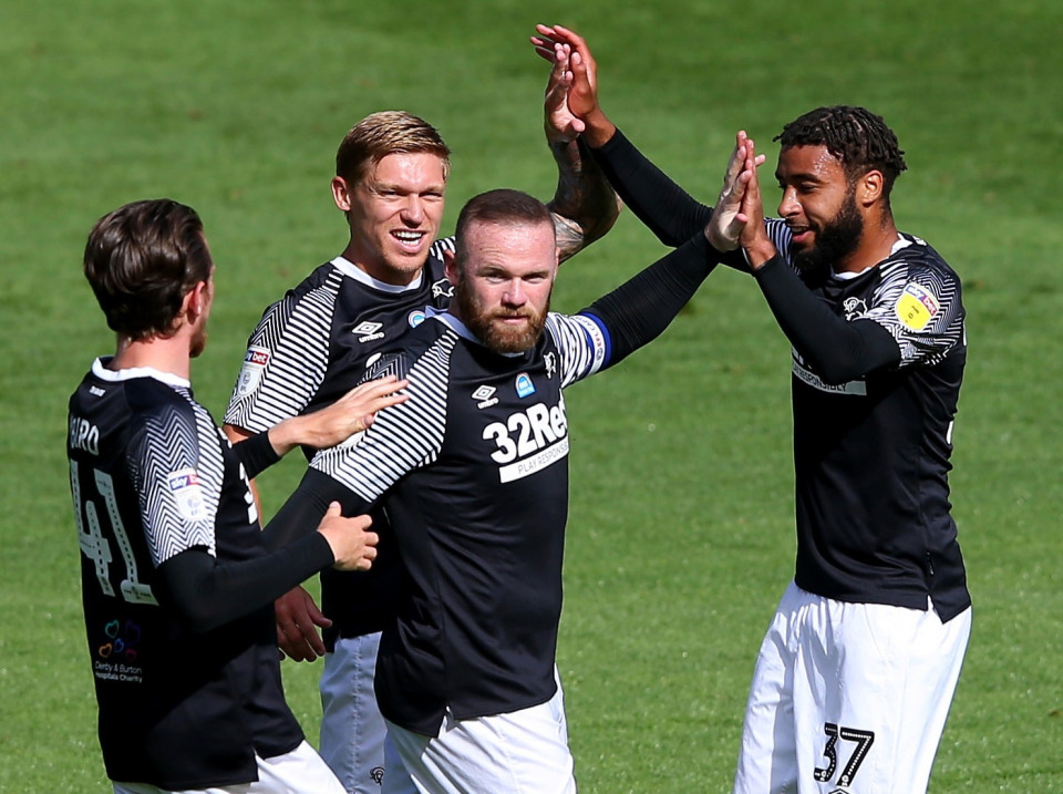 Wayne Rooney gây sốc bằng siêu phẩm, Derby County chờ suất thăng hạng