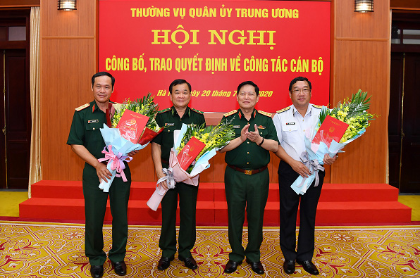 Đại tướng Ngô Xuân Lịch trao Quyết định bổ nhiệm 3 Thứ trưởng Bộ Quốc phòng