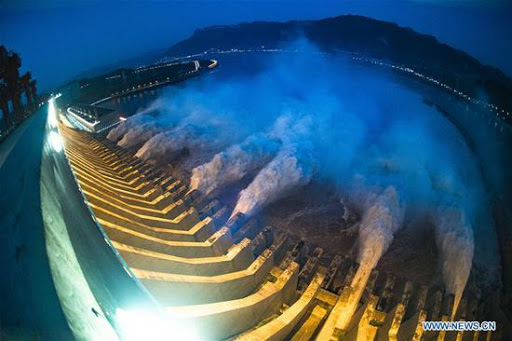 Đợt lũ thứ hai tràn về, nước hồ chứa đập Tam Hiệp cao kỷ lục