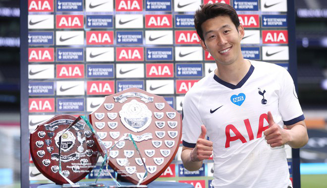 Ngôi sao Hàn Quốc Son Heung-min “ẵm” trọn giải thưởng của Tottenham.