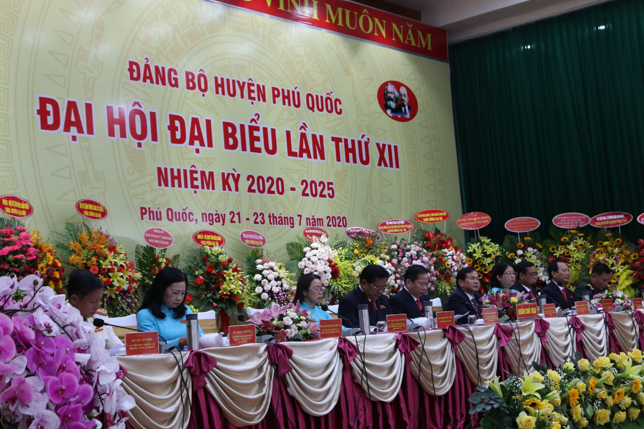 Khai mạc Đại hội Đảng bộ huyện đảo Phú Quốc