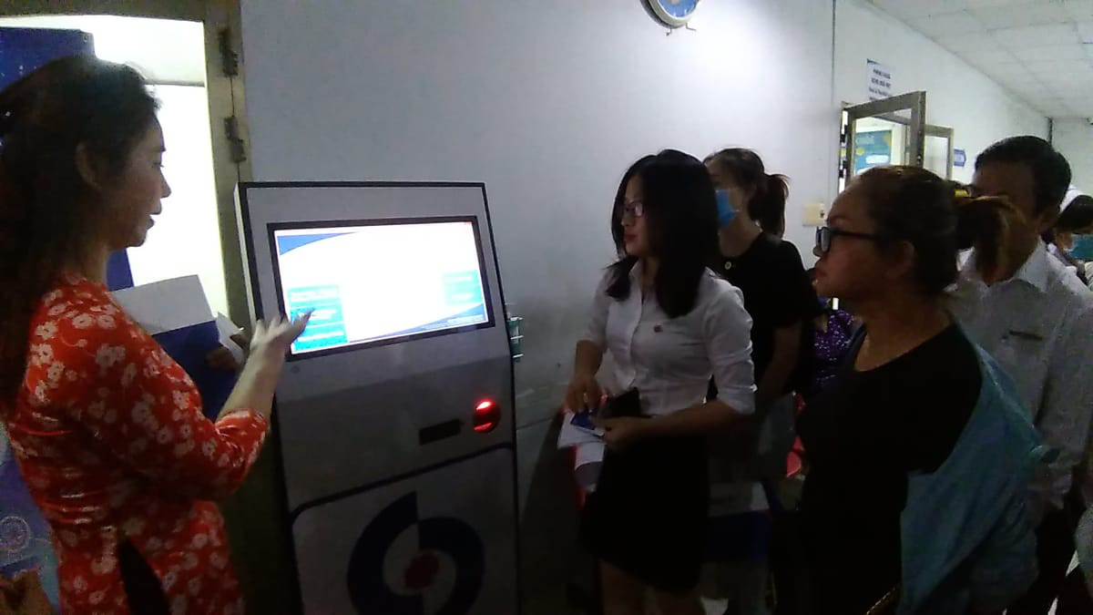 Bệnh viện Nhân dân Gia Định thanh toán viện phí không dùng tiền mặt