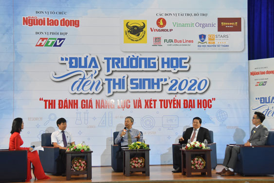 Bạn đồng hành Đưa trường học đến thí sinh - Ảnh 1.
