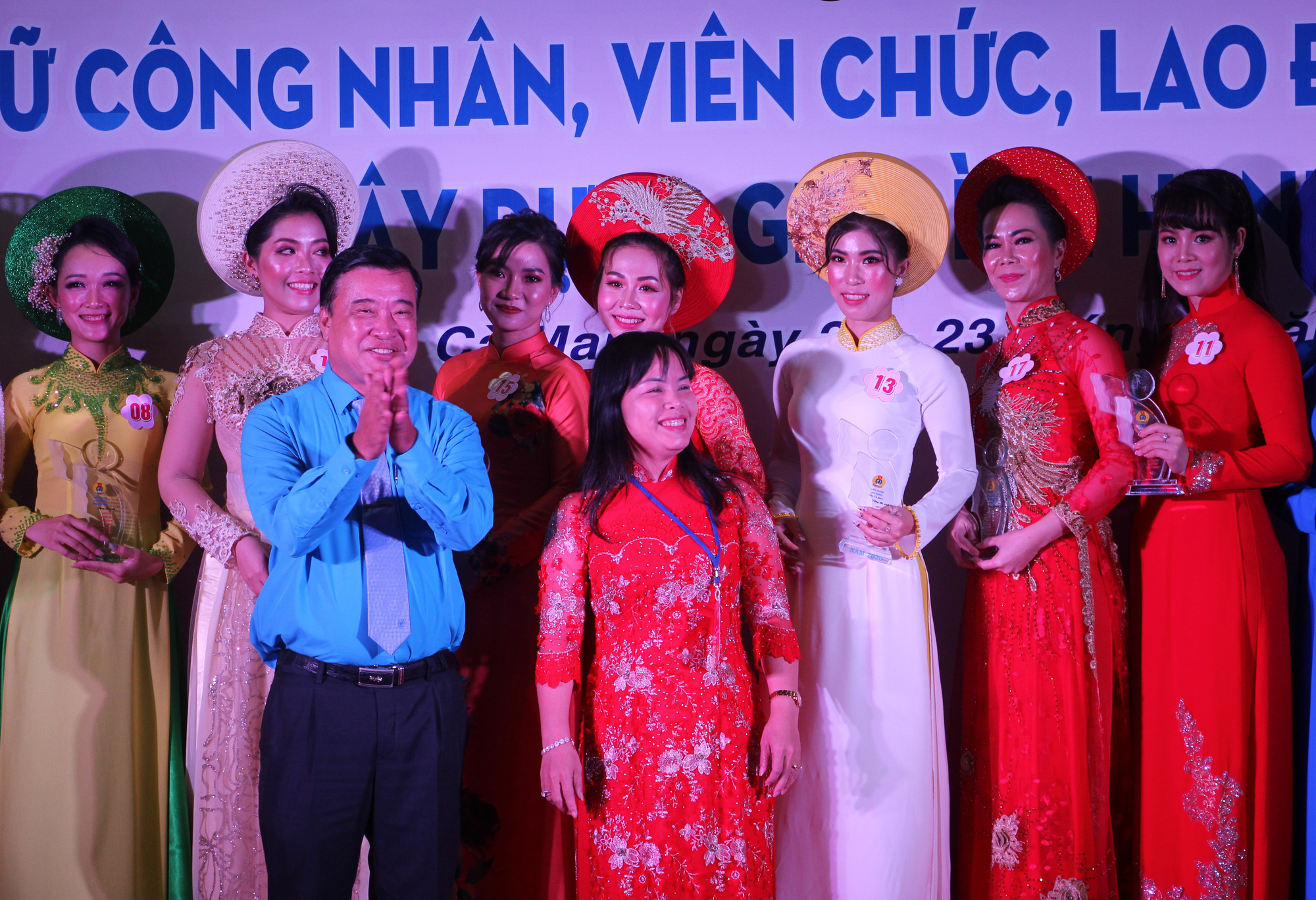 Phạm Ngọc Cầm đăng quang nữ c&ocirc;ng nh&acirc;n, vi&ecirc;n chức thanh lịch  - Ảnh 12.