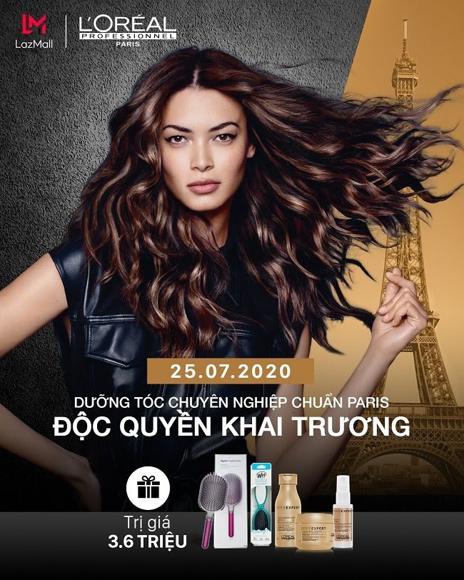 L’Oréal Professionnel ra mắt gian hàng chính hãng trên LazMall với hàng ngàn quà tặng - Ảnh 4.