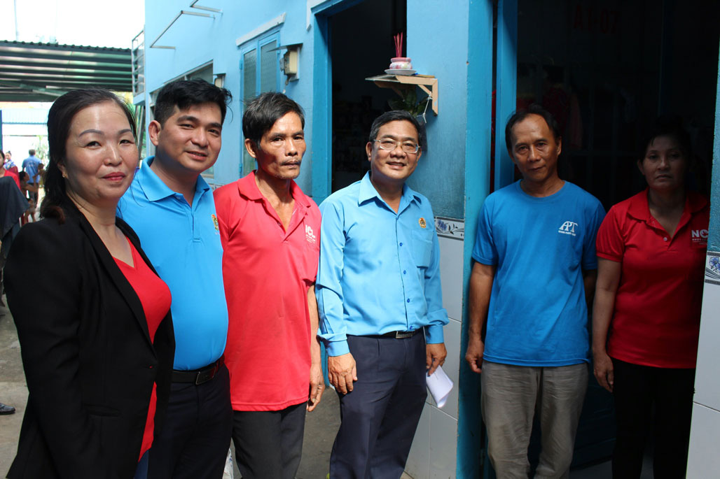 Ra mắt khu nhà trọ văn hóa công nhân