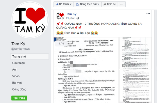 Quảng Nam: Bộ chưa c&ocirc;ng bố, mạng x&atilde; hội đ&atilde; lan truyền lịch tr&igrave;nh 2 ca dương t&iacute;nh - Ảnh 2.
