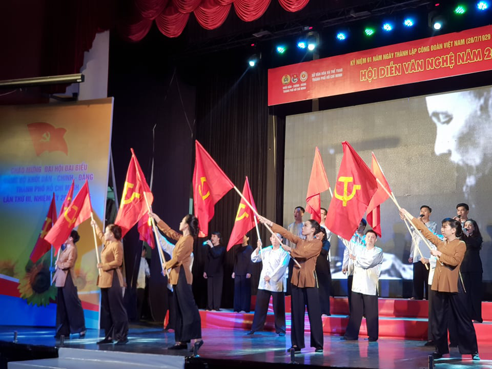 Khai mạc Hội diễn Mãi mãi niềm tin theo Đảng - Ảnh 3.