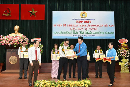 Trao Giải thưởng Trần Văn Kiểu cho 7 cá nhân