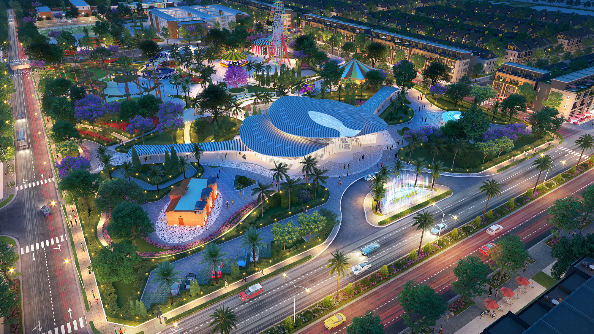 Gem Sky World - biểu tượng kiến tr&uacute;c mới của &ldquo;th&agrave;nh phố s&acirc;n bay&rdquo;  - Ảnh 3.