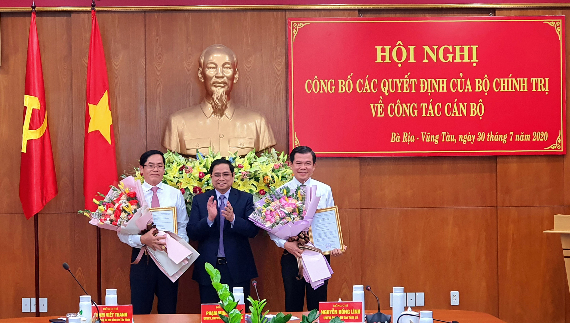 Bí thư Tỉnh ủy Tây Ninh được điều động về Bà Rịa - Vũng Tàu