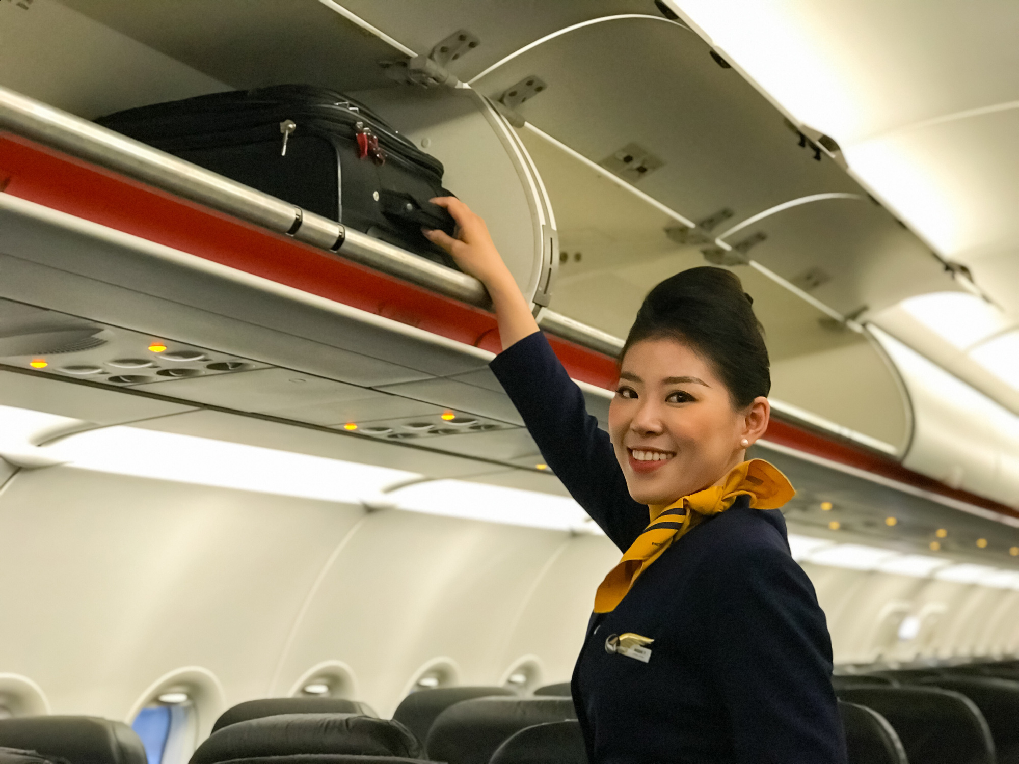 Pacific Airlines ch&iacute;nh thức ra mắt đồng phục tiếp vi&ecirc;n v&agrave; bộ nhận diện thương hiệu mới - Ảnh 4.