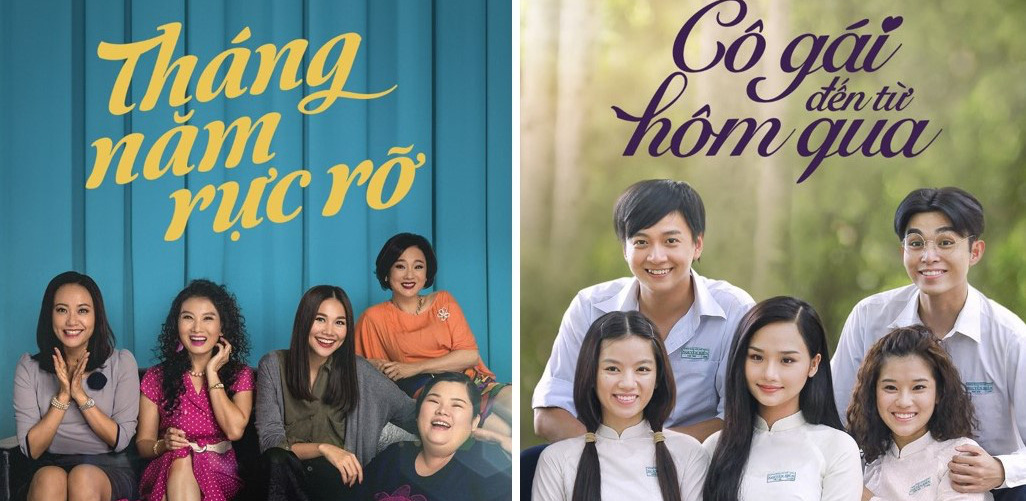 “Tháng năm rực rỡ” và “Cô gái đến từ hôm qua” lên Netflix