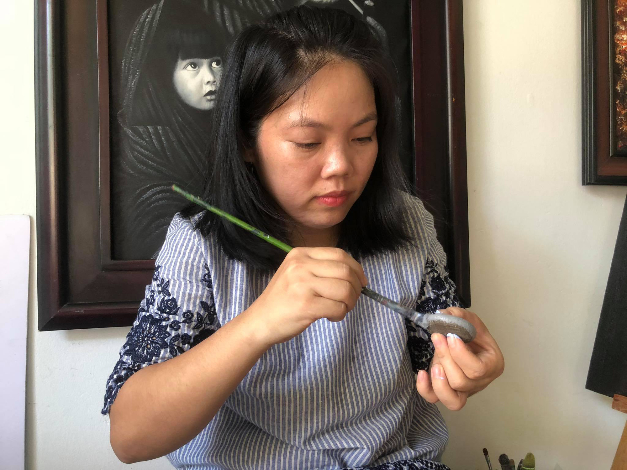 [Video] - M&ecirc; hoặc những bức tranh sỏi - Ảnh 3.