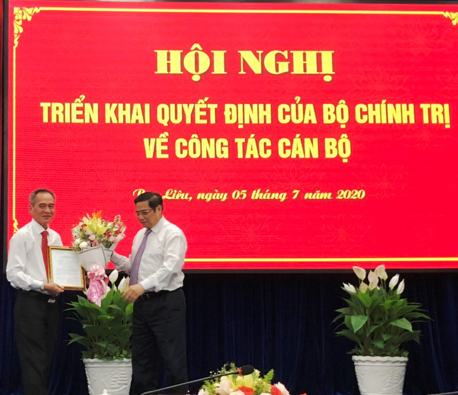 B&iacute; thư Hậu Giang được điều động sang l&agrave;m B&iacute; thư Tỉnh ủy Bạc Li&ecirc;u - Ảnh 2.