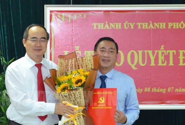 Ông Phạm Thành Kiên giữ chức Bí thư Quận ủy quận 3